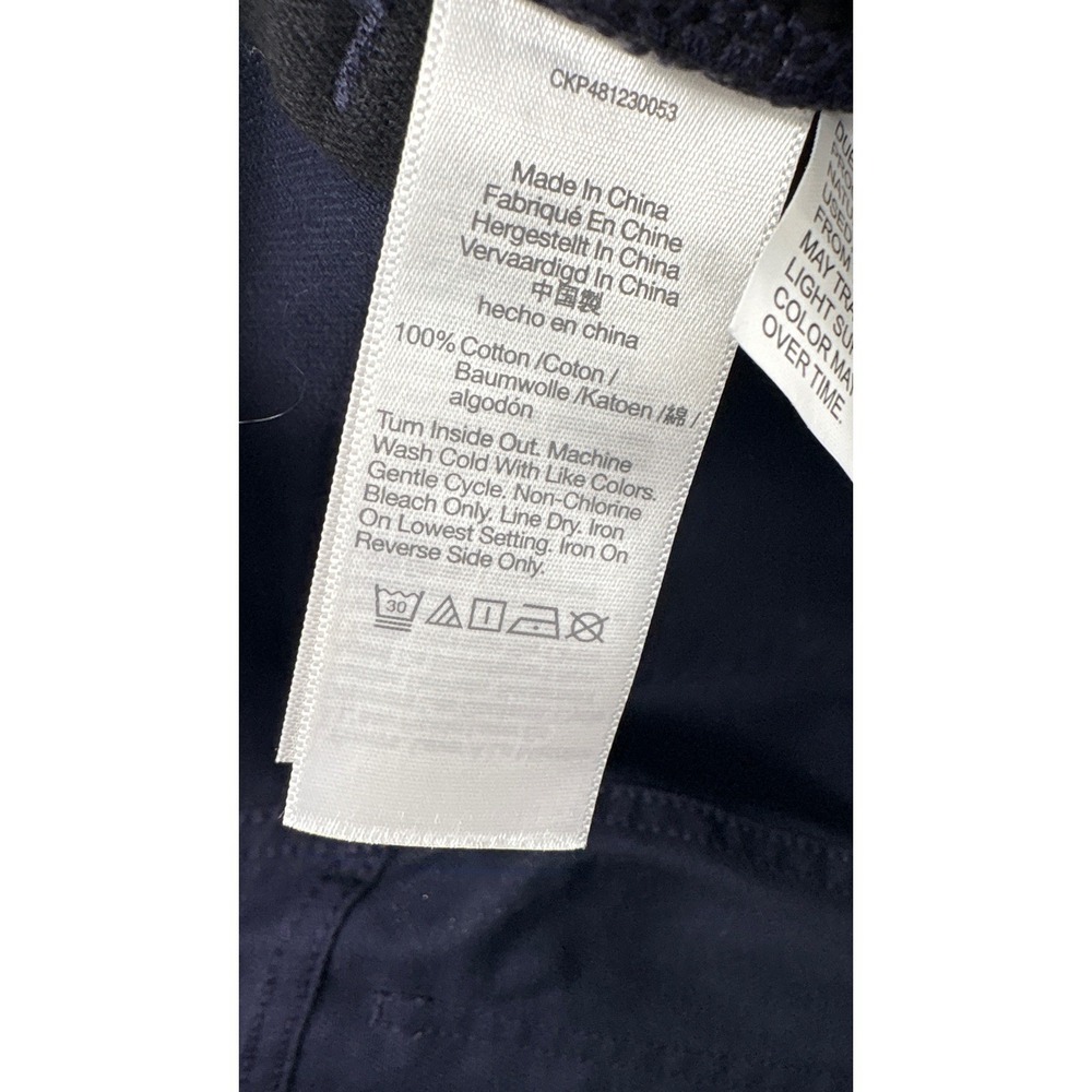 Madewell Jeans Coated Wax 90s Straight High Rise Women 28 Midnight Foil Blue New - Picture 11 of 14